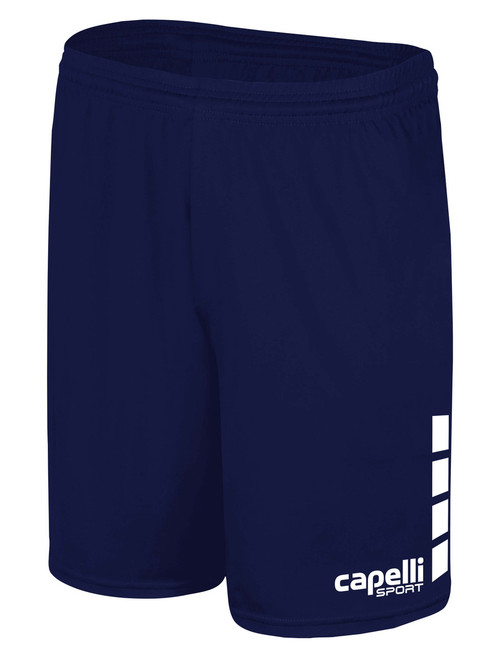 TEXAS PREMIER TEAM MATCH SHORTS WITH 4 CUBES NAVY WHITE -KIT