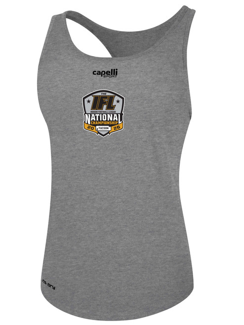 IFL FAN SHOP RACER BACK TANK LIGHT HEATHER GREY
