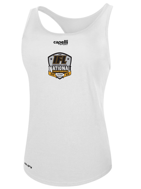 ARIZONA RATTLERS IFL RACER BACK TANK WHITE