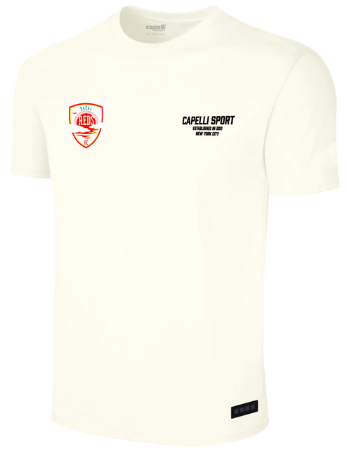 SOCAL REDS FC UNISEX CS ESTABLISHED TEE COCONUT BLACK