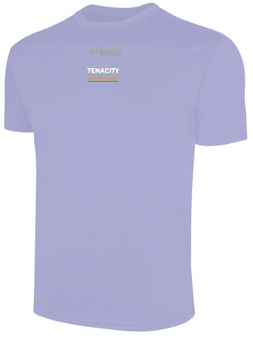 NATIONAL TEAM BASICS CREW NECK POLY TEE LAVENDER