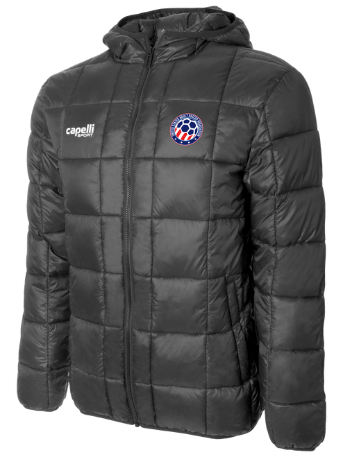 USASA BASICS LIGHT WEIGHT JACKET DARK GREY WHITE