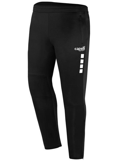 USASA UPTOWN TRAINING PANTS BLACK WHITE