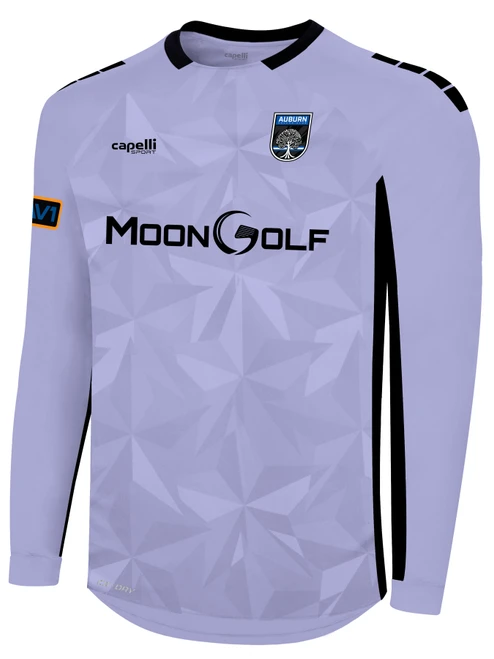 AUBURN SC PITCH STAR LONG SLEEVE GOALKEEPER JERSEY WITHOUT PADDING LAVENDER BLACK