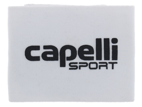 AUBURN SC CAPELLI SPORT SHIN GUARD STAYS WHITE BLACK