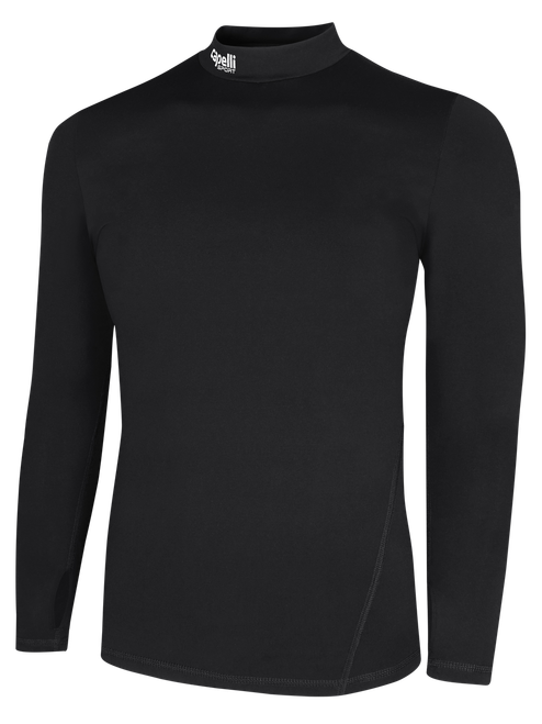 AUBURN SC  LONG SLEEVE WARM PERFORMANCE TOP BLACK
