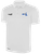 REFEREE CLASSIC POLY POLO WHITE BLACK - MSRC