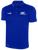 REFEREE CLASSIC POLY POLO ROYAL BLUE WHITE - MSRC
