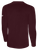 MASSACHUSETTS STATE REFEREE COMMITTEE BASICS COTTON LONG SLEEVE TEE SHIRT MAROON WHITE - MSRC