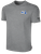 MASSACHUSETTS STATE REFEREE COMMITTEE BASICS COTTON SHORT SLEEVE TEE SHIRT LIGHT GREY BLACK - MSRC