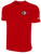 ELITE SA SMALL LOGO BASICS COTTON SHORT SLEEVE T-SHIRT LEFT CHEST: ELITE SA CREST RED WHITE