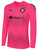 FDB MADISON STATIC II LONG SLEEVE GOALKEEPER JERSEY NEON PINK
