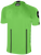 OFFICIAL REFEREE SHORT SLEEVE JERSEY WITH ZIPPER REFEREE GREEN BLACK - NCSRA