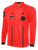 OFFICIAL REFEREE V-NECK LONG SLEEVE JERSEY REFEREE RED BLACK - NCSRA