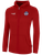 REFEREE COMMITTEE BASICS FLEECE ZIP UP HOODIE RED WHITE - NCSRA