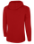 REFEREE COMMITTEE BASICS FLEECE ZIP UP HOODIE RED WHITE - NCSRA