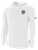 REFEREE COMMITTEE BASICS FLEECE HOODIE WHITE BLACK - NCSRA