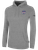 REFEREE COMMITTEE BASICS FLEECE HOODIE LIGHT HEATHER GREY BLACK - NCSRA