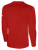 REFEREE COMMITTEE BASICS COTTON LONG SLEEVE TEE SHIRT RED WHITE - NCSRA