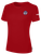 REFEREE COMMITTEE BASICS COTTON SHORT SLEEVE TEE SHIRT RED WHITE - NCSRA