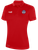 REFEREE CLASSIC POLY POLO RED WHITE - NCSRA