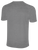 REFEREE BASICS CREW NECK POLY TEE LIGHT HEATHER GREY BLACK - NCSRA