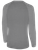 REFEREE BASICS II LONG SLEEVE TRAINING TOP LIGHT HEATHER GREY BLACK - NCSRA