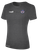 REFEREE BASICS II SHORT SLEEVE TRAINING TOP DARK HEATHER GREY WHITE - NCSRA