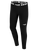 REFEREE WARM PERFORMANCE TIGHTS  BLACK - CSRP