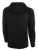REFEREE BASICS THERMA FLEECE WOVEN FRONT ZIP UP HOODIE BLACK WHITE - CSRP