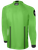 OFFICIAL REFEREE LONG SLEEVE JERSEY WITH ZIPPER REFEREE GREEN BLACK - CSRP