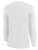 REFEREE BASICS CREW NECK LONG SLEEVE POLY TEE WHITE - CSRP