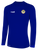 REFEREE BASICS II LONG SLEEVE TRAINING TOP ROYAL BLUE WHITE - CSRP