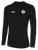 REFEREE BASICS II LONG SLEEVE TRAINING TOP BLACK WHITE - CSRP