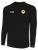 REFEREE BASICS II LONG SLEEVE TRAINING TOP BLACK WHITE - CSRP