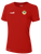 REFEREE BASICS II SHORT SLEEVE TRAINING TOP RED WHITE - CSRP