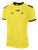 BASICS REFEREE SHORT SLEEVE JERSEY REFEREE YELLOW BLACK - CSRP