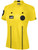 OFFICIAL REFEREE V-NECK SHORT SLEEVE  JERSEY  REFEREE YELLOW BLACK - KRDC -KIT