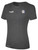 REFEREE BASICS II SHORT SLEEVE TRAINING TOP DARK HEATHER GREY WHITE - KRDC