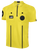 OFFICIAL REFEREE 1/4 ZIP SHORT SLEEVE JERSEY - CSRP REFEREE YELLOW BLACK  
