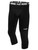 NASA UNITED   BOYS & MEN'S 3/4 PERFORMANCE TIGHTS BLACK
