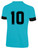 CHAOS FC ASTOR MATCH JERSEY TURQUOISE BLACK