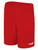 CHAOS FC TEAM MATCH SHORTS RED WHITE