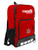 CHAOS FC PITCH I TEAM BACKPACK RED  WHITE
