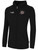 CHAOS FC BASICS ZIP HOODIE LEFT CHEST: CHAOS FC CREST BLACK WHITE