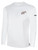 CHAOS FC BASICS LONG SLEEVE TEE SHIRT LEFT CHEST: CHAOS FC CREST WHITE BLACK