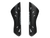 CHAOS FC LIGHT WEIGHT SHIN GUARDS BLACK WHITE