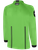 OFFICIAL REFEREE V-NECK LONG SLEEVE JERSEY GREEN BLACK - OCL