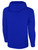 REFEREE BASICS FLEECE ZIP UP ROYAL BLUE WHITE - OCL