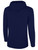 REFEREE BASICS FLEECE ZIP UP NAVY WHITE - OCL